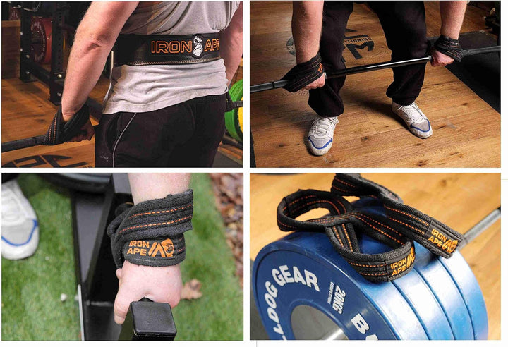 Weightlifting Wrist Straps - 3 Sizes
