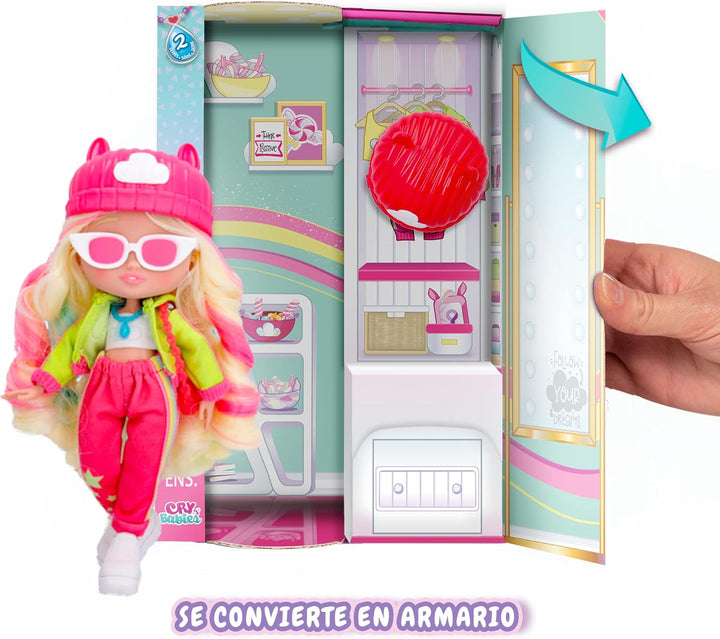 BFF Hannah Fashion Doll with 9+ Surprises Including Outfit and Accessories for Fashion Toy, Girls and Boys Ages 4 and Up, 7.8 Inch Doll, Multicolor