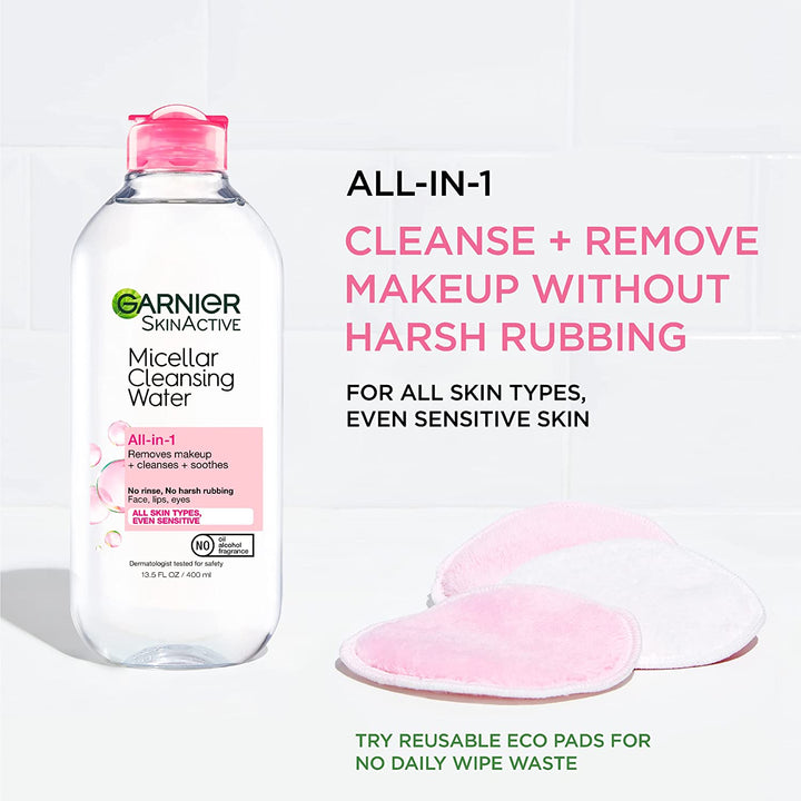 Vegan Micellar Water & Makeup Remover