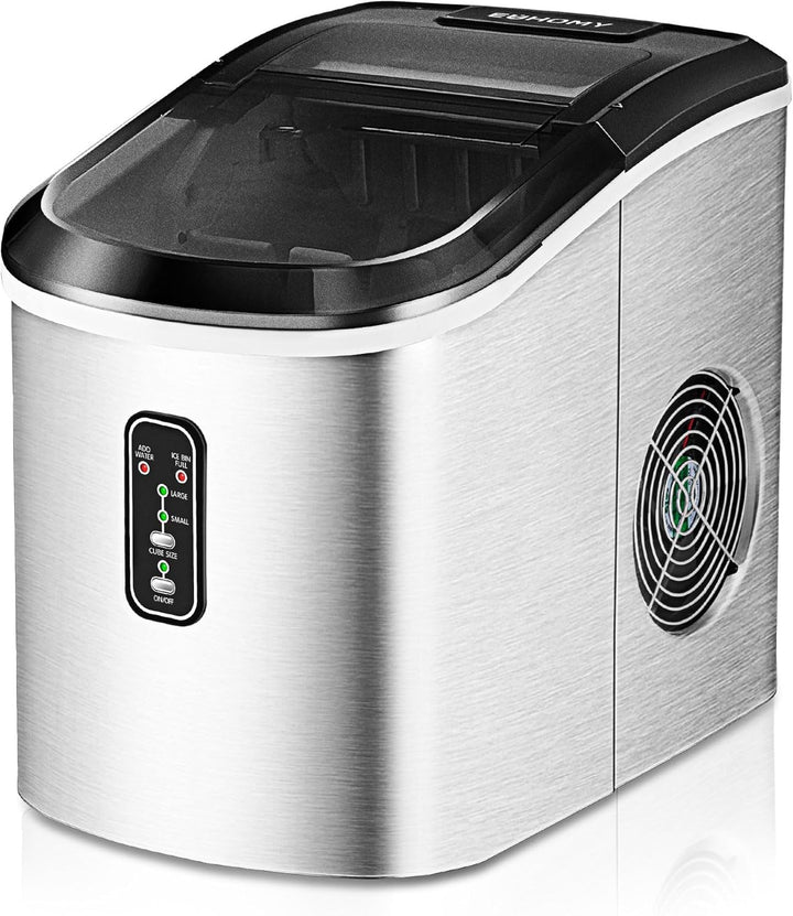 Nugget Ice Maker - 34Lbs/Day Black
