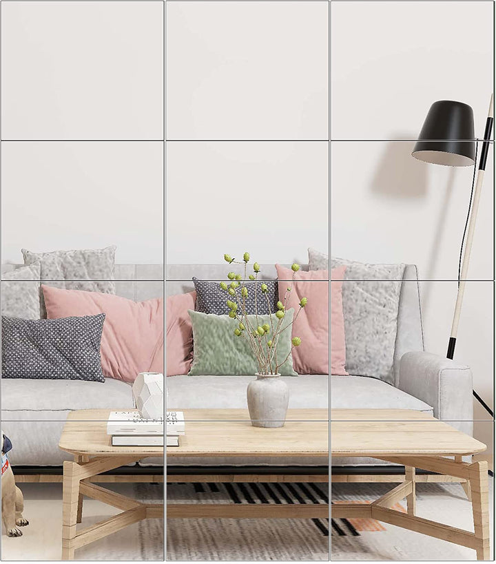 12x12 Gym Mirror Tiles – 12 Pcs