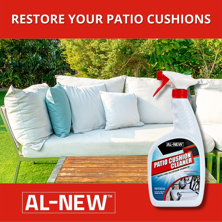 Patio Cushion Cleaner - 32oz, Safe for Fabrics