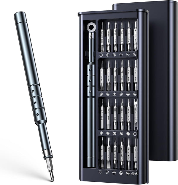 52-IN-1 Precision Screwdriver Set, Mini Repair Tool Kit with Torx for Macbook, Computer, Laptop, , PS5, Xbox, Switch, Glasses, Watch, Ring Doorbell, Electronic, Small Gift Gadget for Men