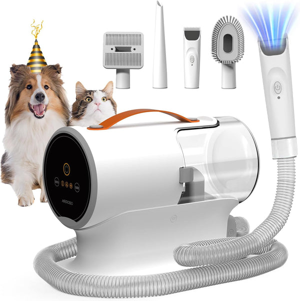 12000Pa Dog Grooming Vacuum Kit