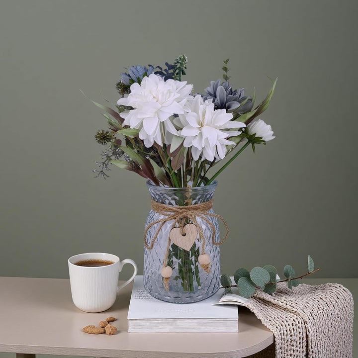 Rustic Fake Flower Vase Decor