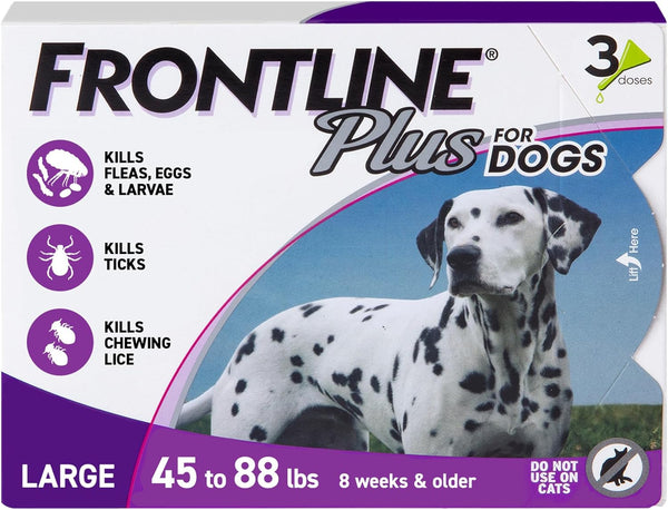 FRONTLINE Plus Flea & Tick for Large Dogs