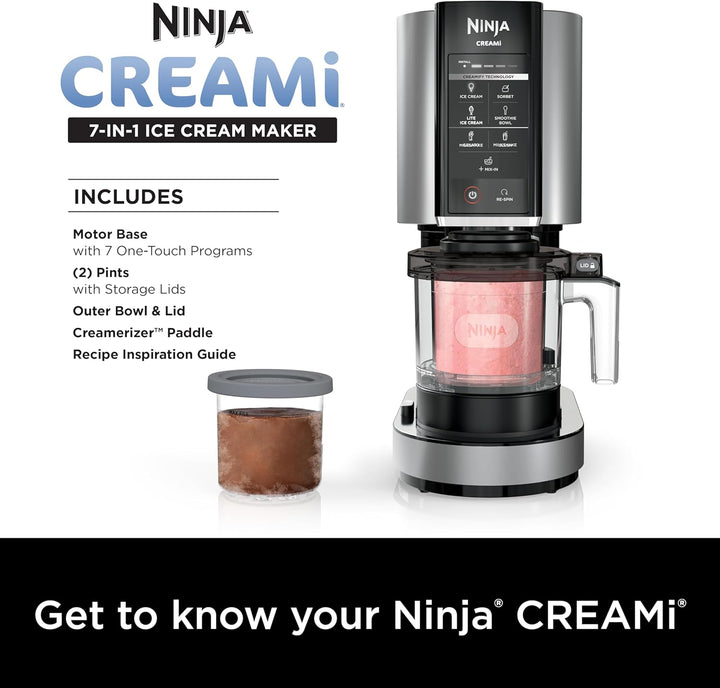 NC301 Creami Ice Cream Maker – Silver
