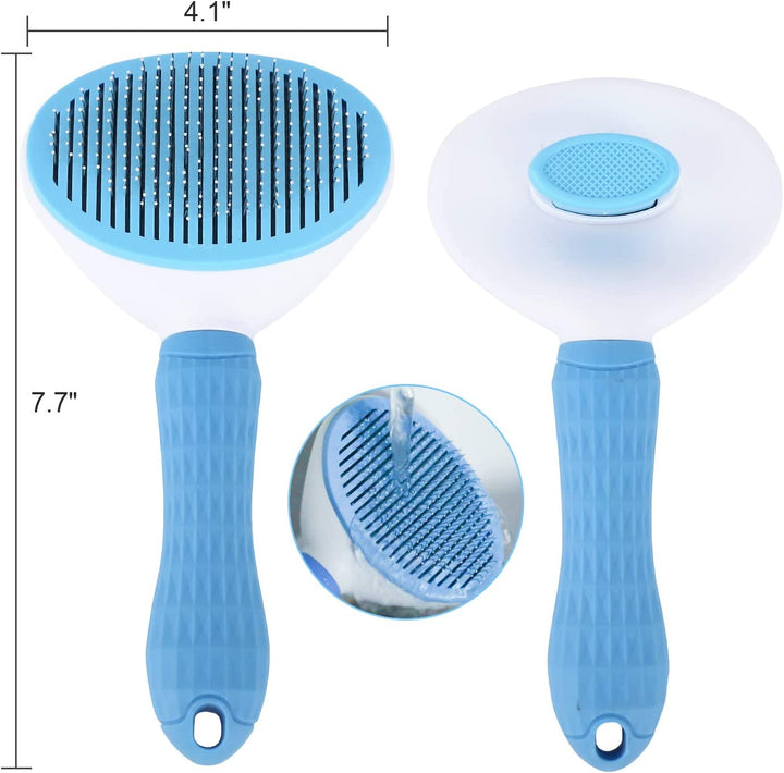 Self-Cleaning Slicker Brush for Pets