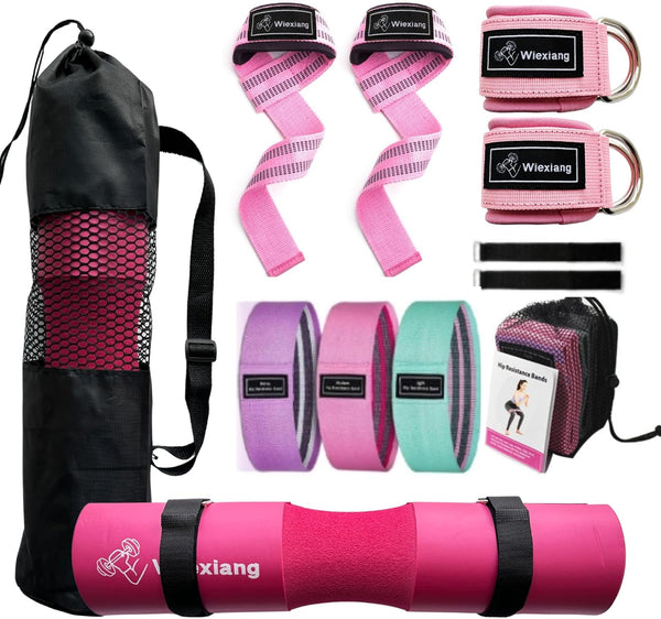 Barbell Pad Set & Gym Accessories