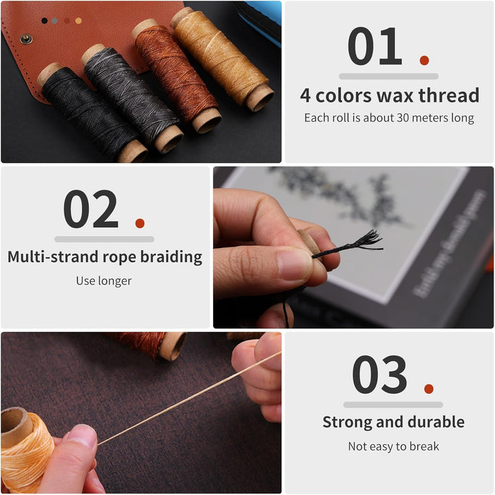 Leather Sewing Kit for DIY & Upholstery