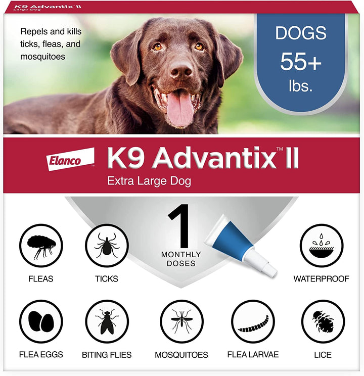 XL Dog Flea & Tick Treatment - 2 Mo