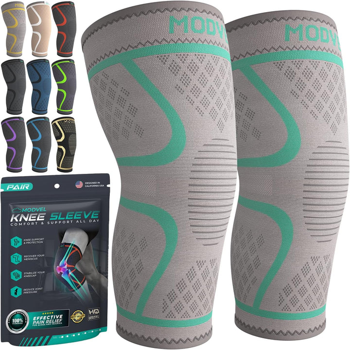 2-Pack Compression Knee Braces