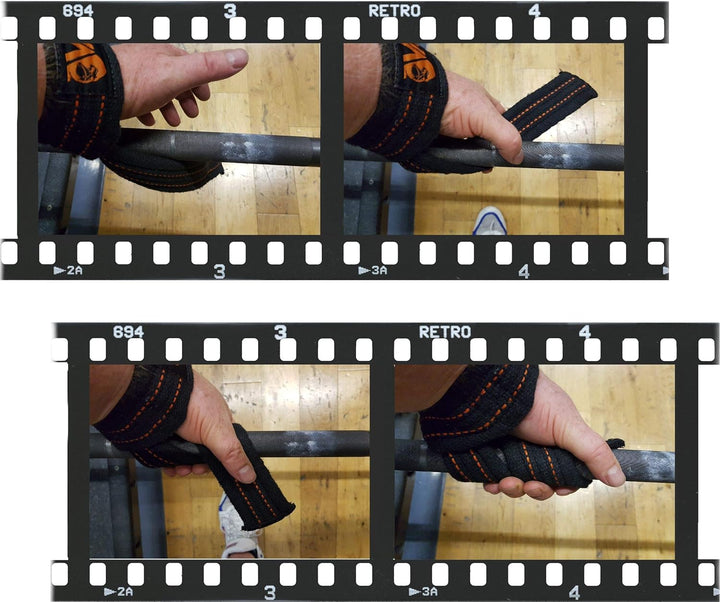 Weightlifting Wrist Straps - 3 Sizes