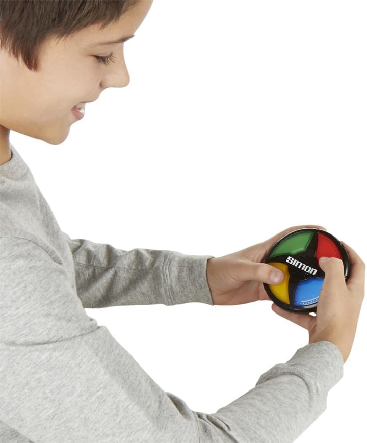Simon Micro Series Electronic Game for 1 or More Players, Classic Simon Gameplay in a Compact Size, Fun Party Game for Kids Ages 8+