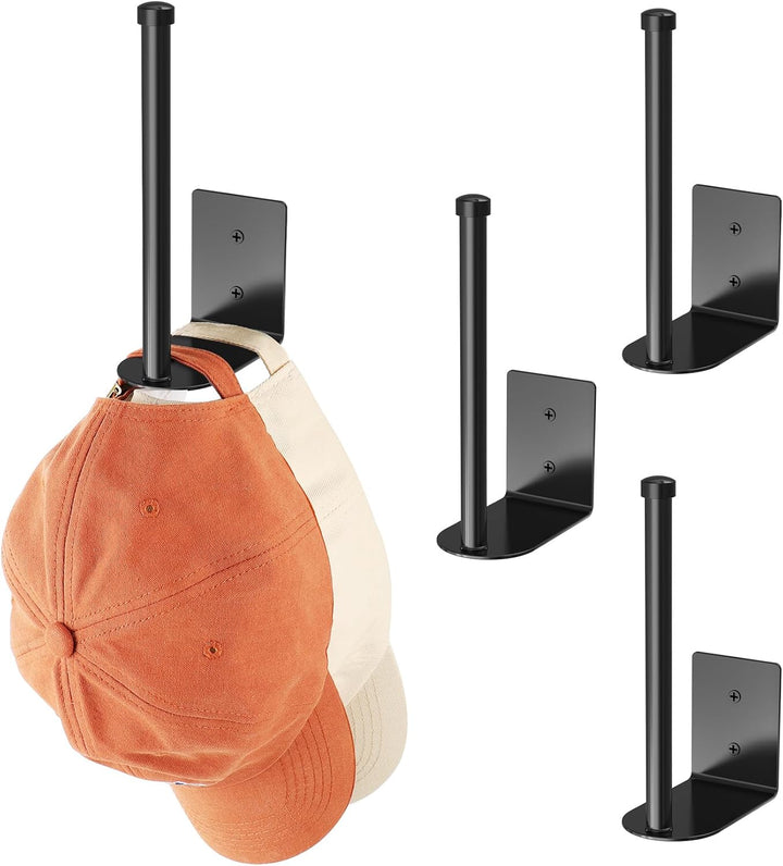 2-Pack Stainless Steel Hat Rack Organizer