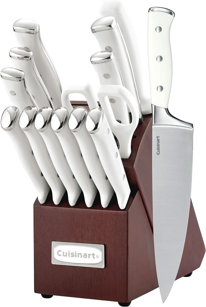 15-Piece Forged Knife Set with Block