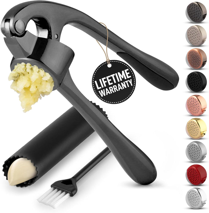 Premium Garlic Press Set - Rust Proof