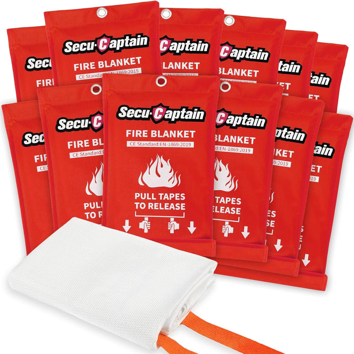 2-Pack Emergency Fire Blanket 40"x40