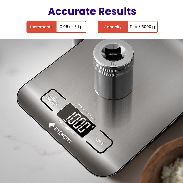 Digital Kitchen Scale for Weight Loss & Cooking