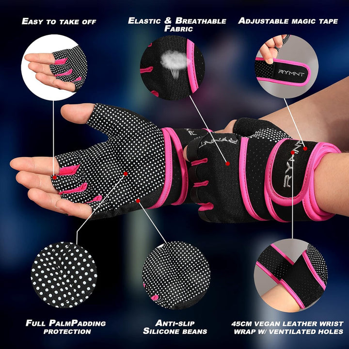 Weight Lifting Gloves with Wrist Support