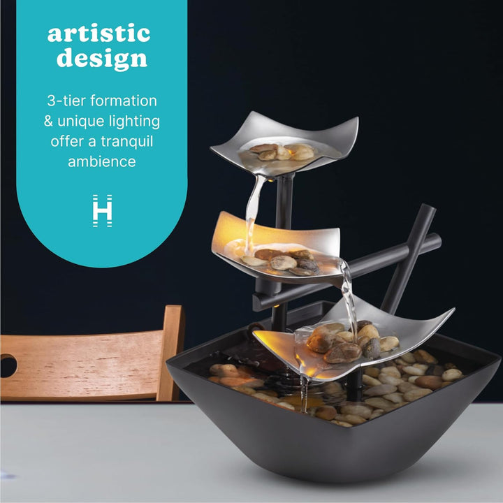 Zen Water Fountain for Home Décor