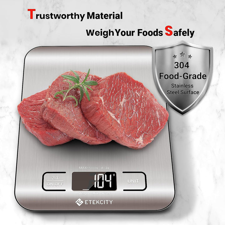 Digital Kitchen Scale for Weight Loss & Cooking