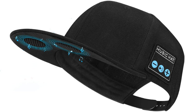 Hat with Bluetooth Speaker Adjustable Music Hat Bluetooth Cap for Outdoor Sports Baseball Cap, the Birthday Gifts for Men/Women/Boys/Girls