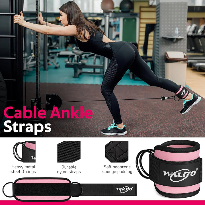 8Pcs Barbell Pad Set & Gym Accessories