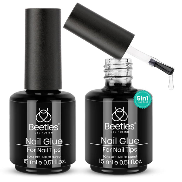 5-in-1 Nail Glue Kit for Acrylic & Gel