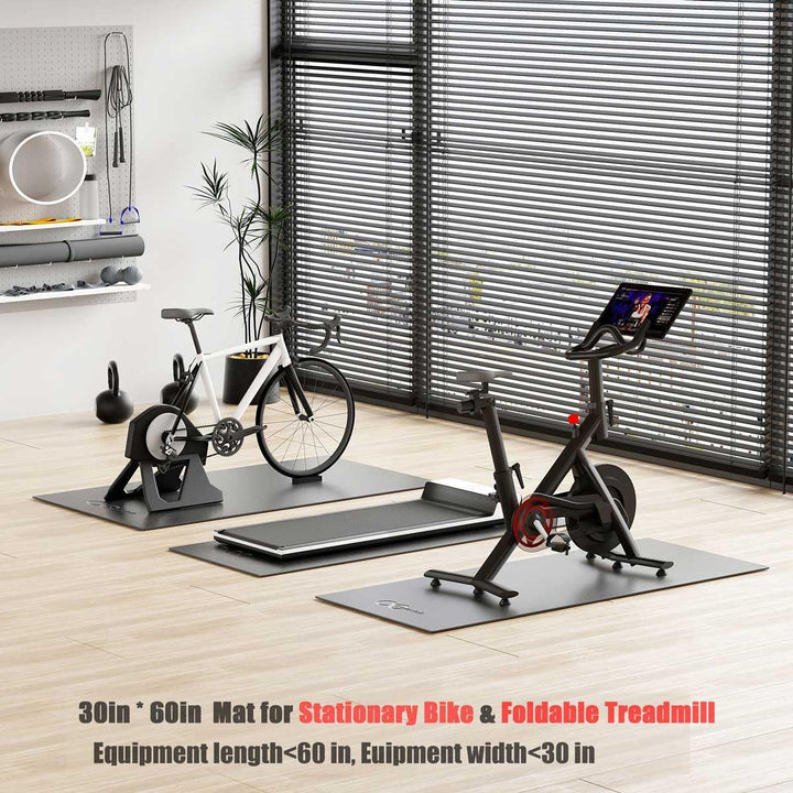 6mm Exercise Bike Mat for Hardwood Floors