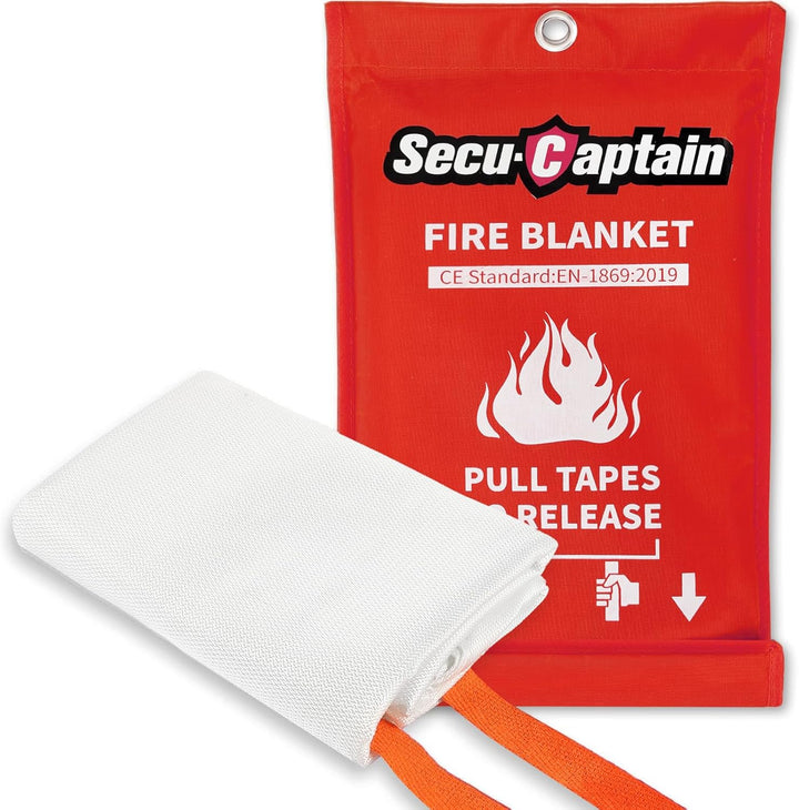 2-Pack Emergency Fire Blanket 40"x40
