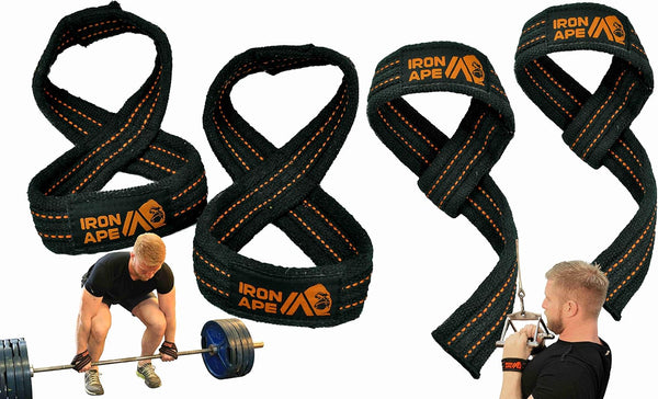 Weightlifting Wrist Straps - 3 Sizes