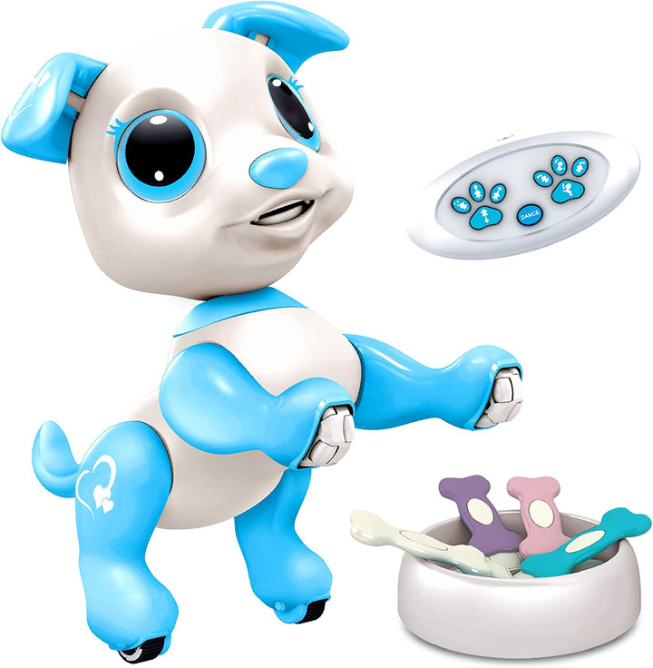 Robo Pets Unicorn Toy for Girls and Boys - Remote Control Robot Toys with Interactive Hand Motion Gestures, STEM Programmable Treats, Walking, Dancing Robot Unicorn Kids Toy (Pink)