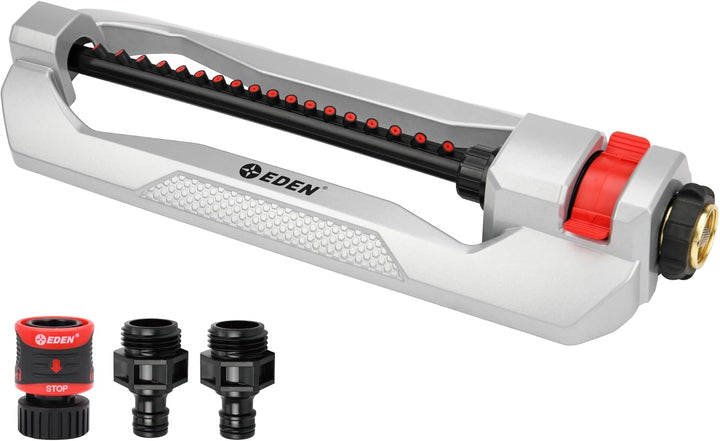 Heavy Duty Oscillating Sprinkler, 3600 Sq Ft
