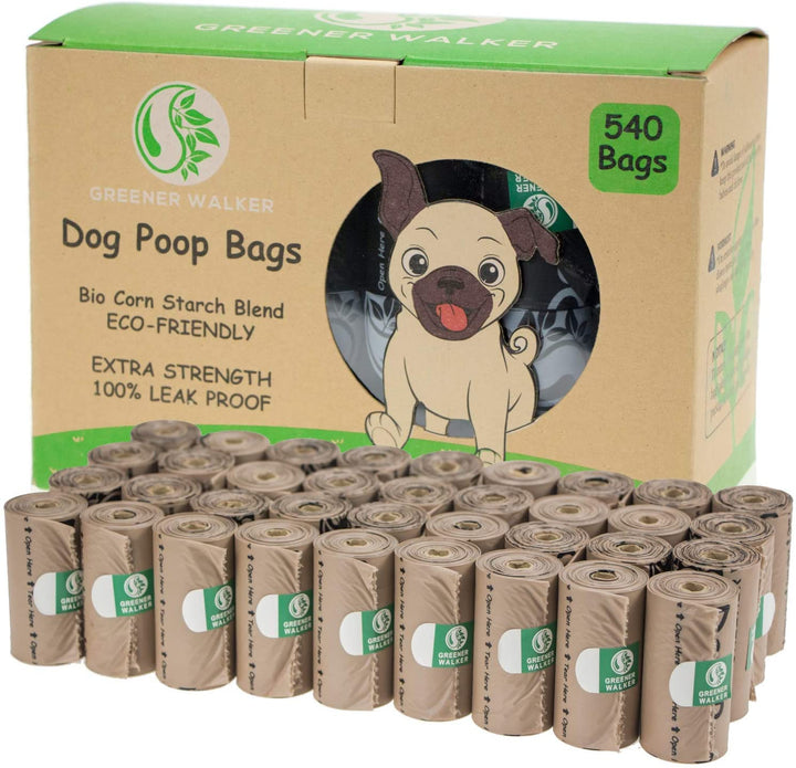100% Leak-Proof Dog Poop Bags (540)