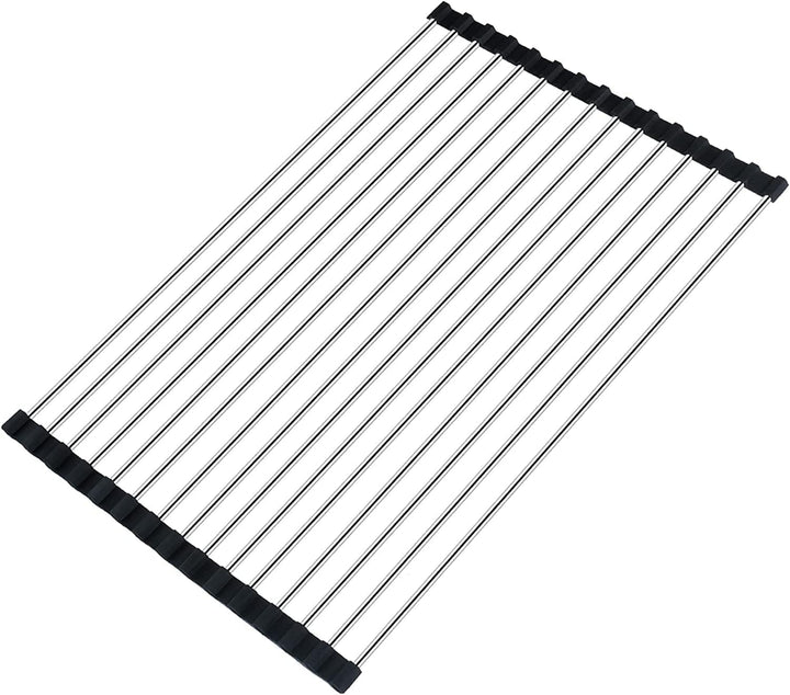 Roll-Up Dish Drying Rack for Kitchen Sink