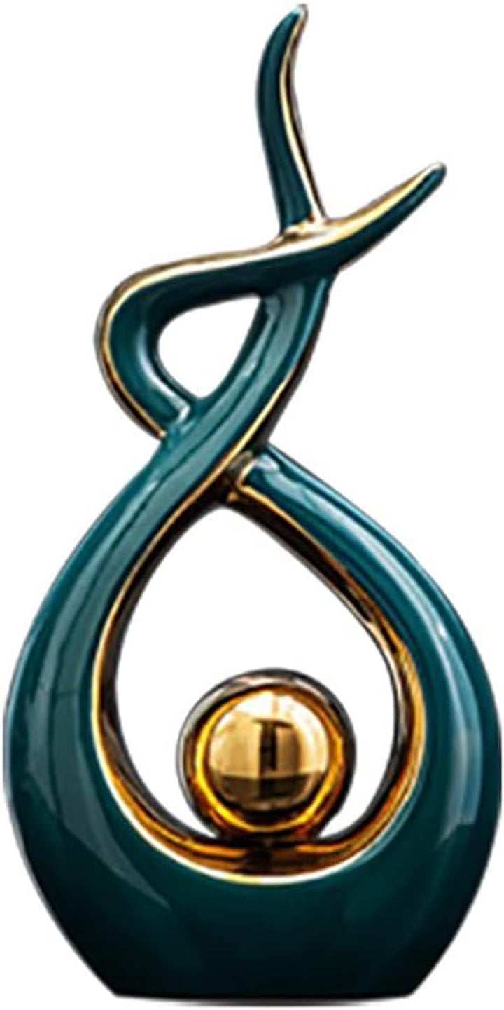 Modern Abstract Ceramic Statue Decor