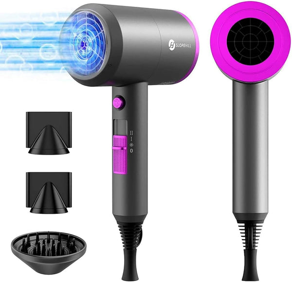 1800W Ionic Hair Dryer, Fast Drying