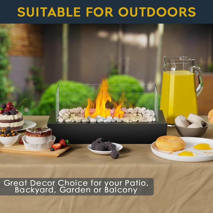 Mini Tabletop Fire Pit Smores Kit