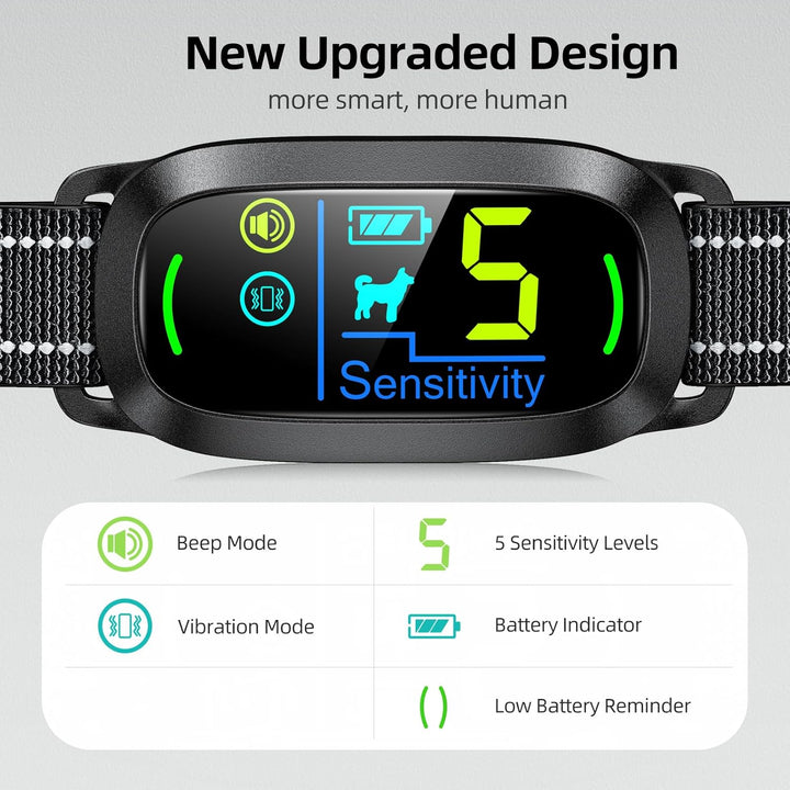 Rechargeable Smart Dog Bark Collar