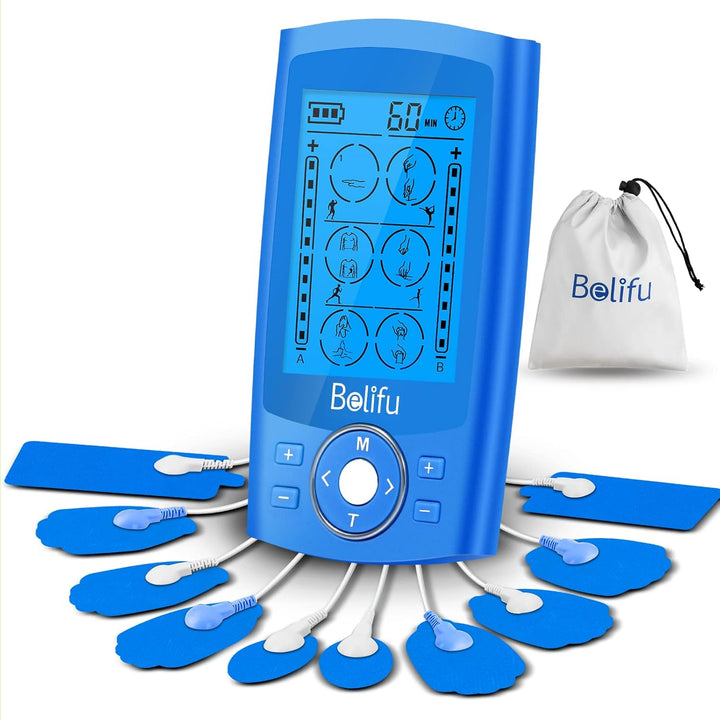 Dual Channel TENS EMS Muscle Stimulator