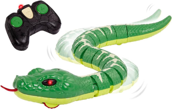 Remote Control Emerald Tree Boa - Electronic Snake Toy for Kids Ages 6+