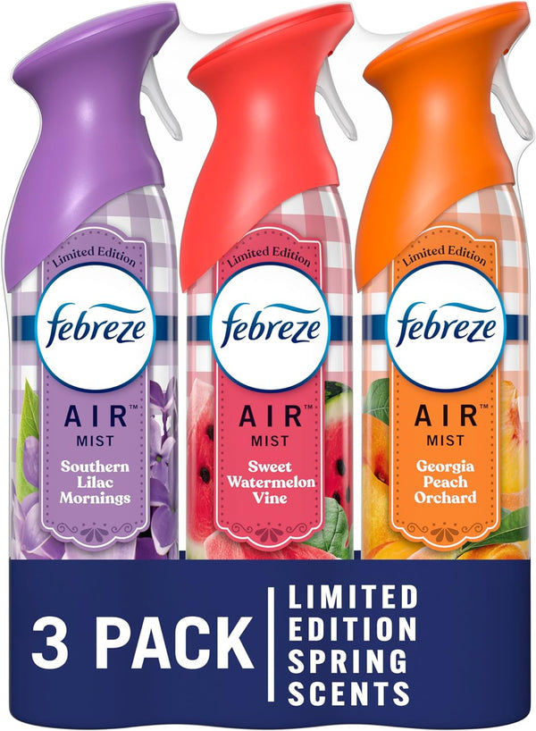 "Air Mist Room Spray, 3-Pack, 8.8oz