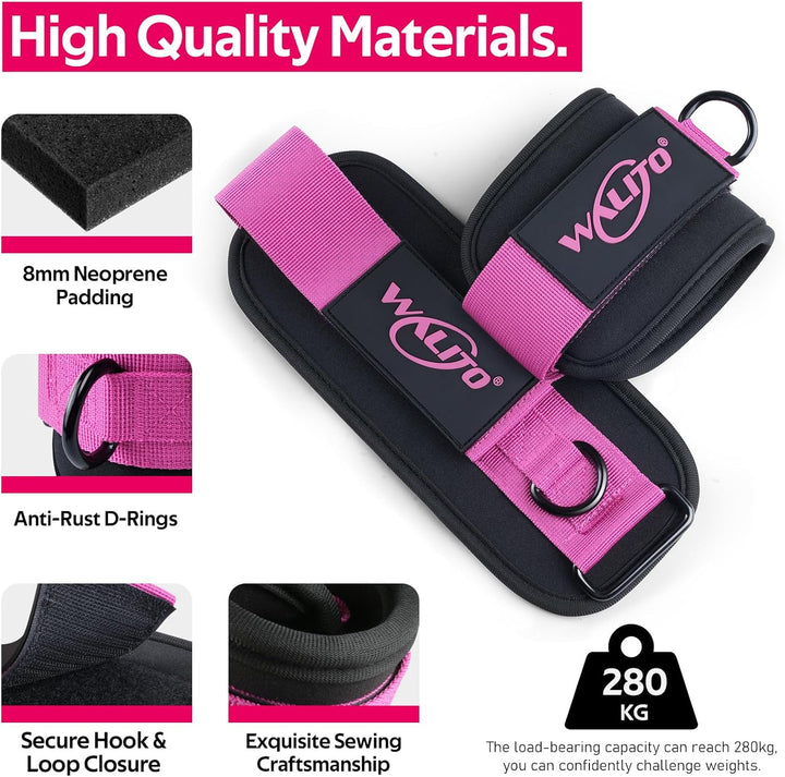 Ankle Resistance Bands with Cuffs