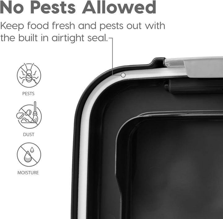 Stackable Pet Food Storage Container Set