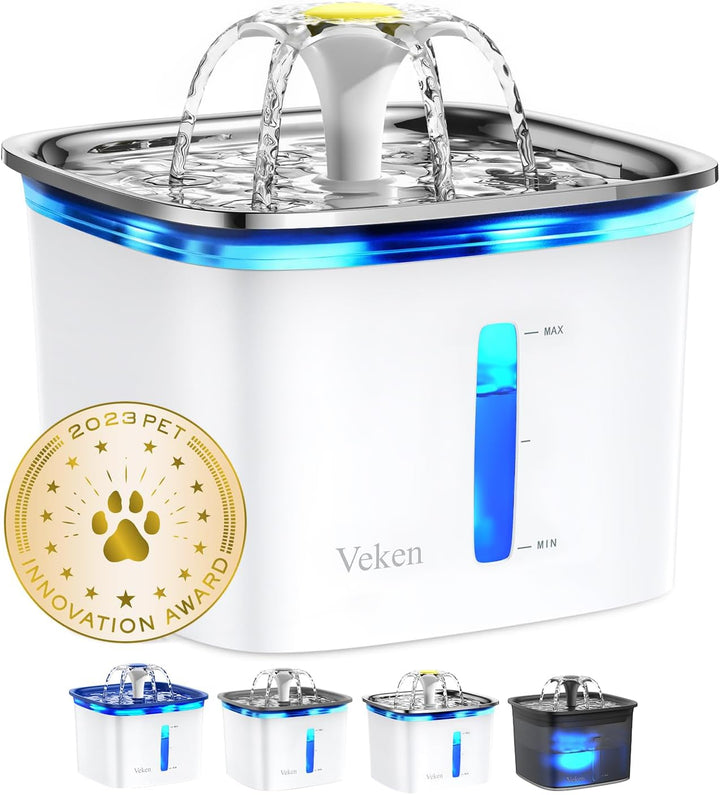 95Oz Automatic Pet Water Fountain - Blue