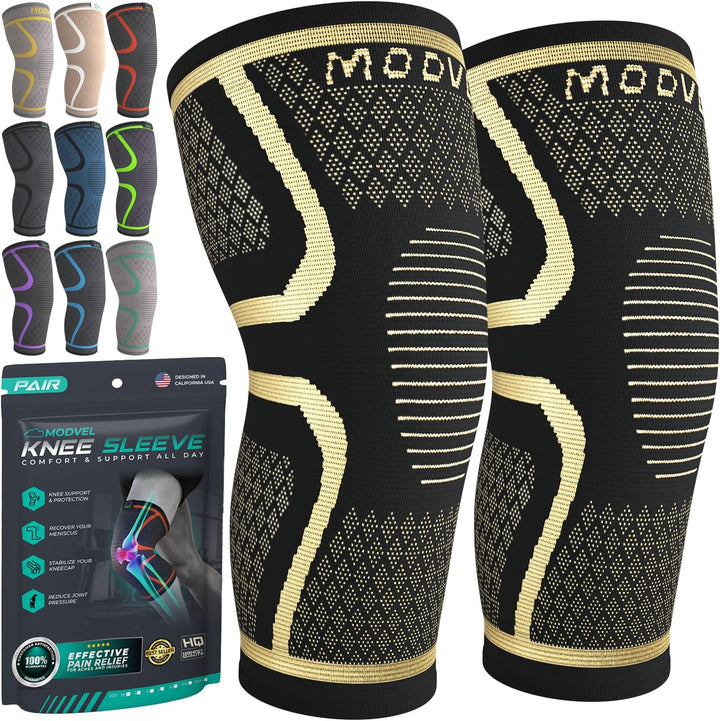 2-Pack Compression Knee Braces