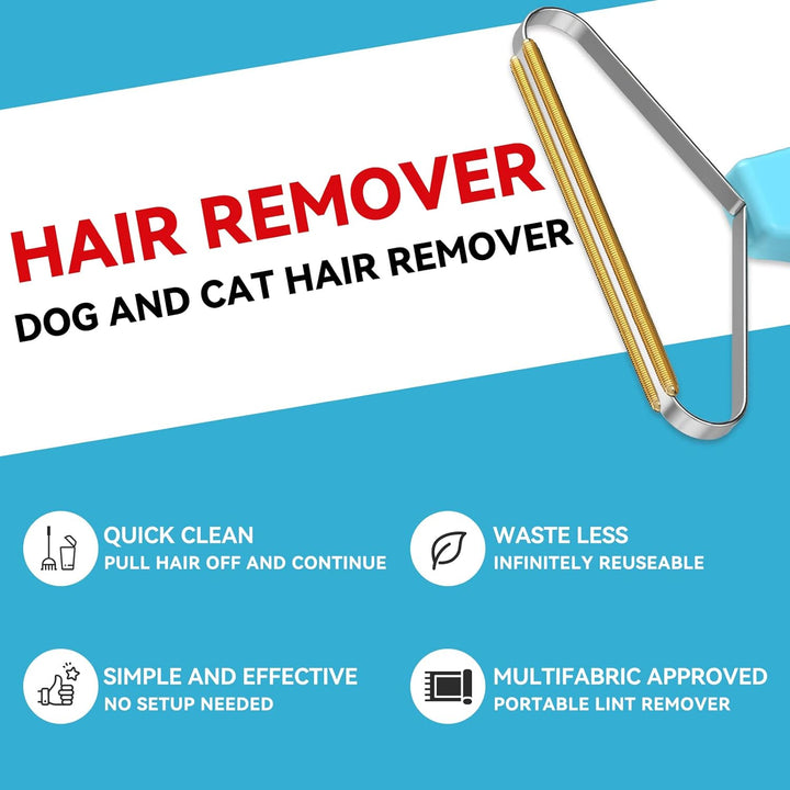 Pet Hair Remover & Lint Brush for Carpets