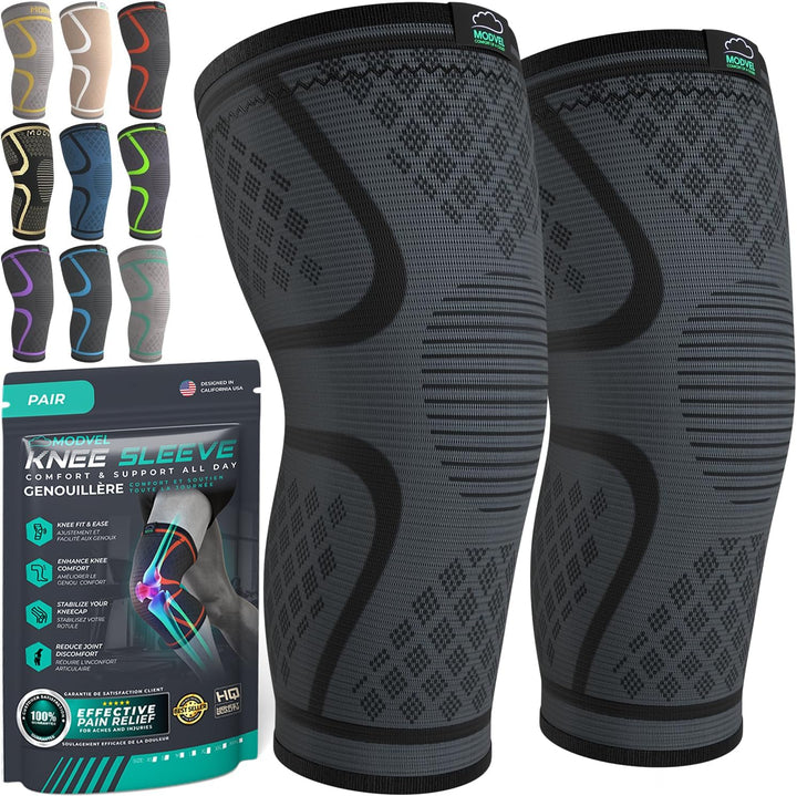 2-Pack Compression Knee Braces