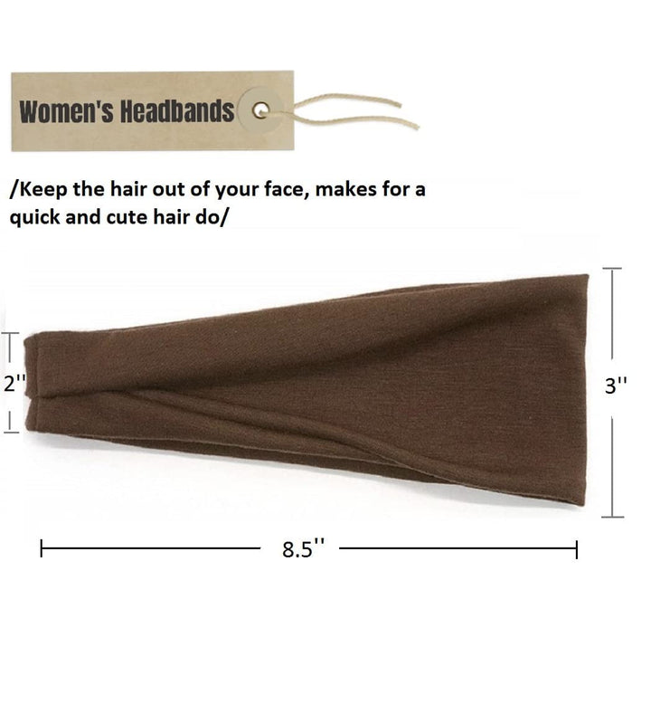 12 Pack Non-Slip Workout Headbands